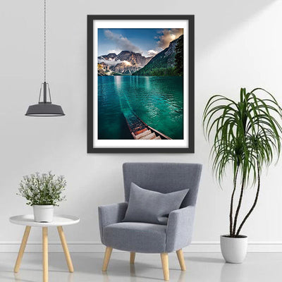 Fluss Braye in Italien Diamond Painting