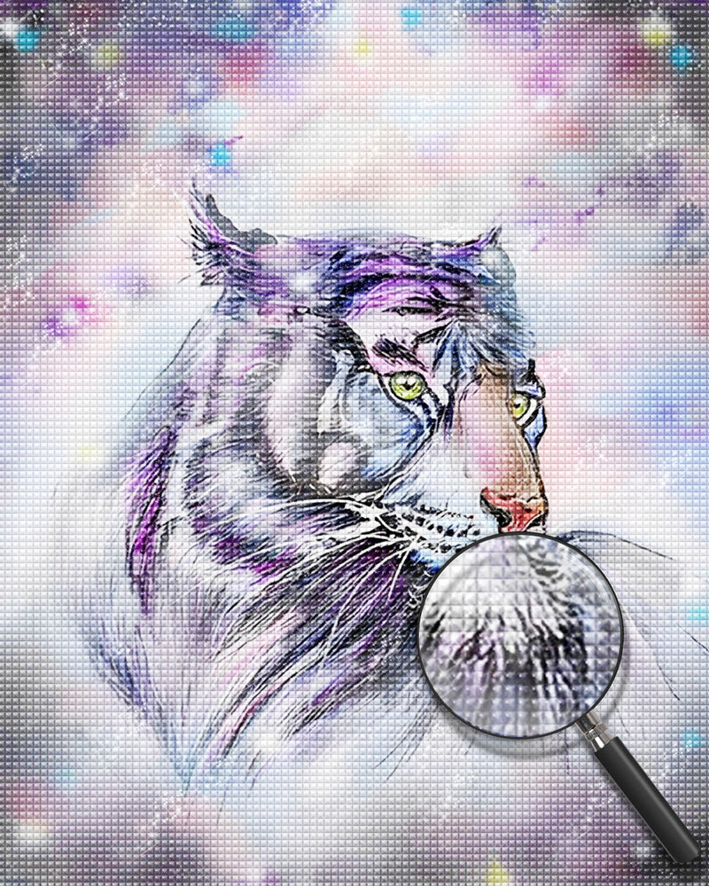 Fantastischer Tiger Diamond Painting