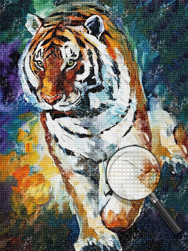 Tiger Ölgemälde Diamond Painting