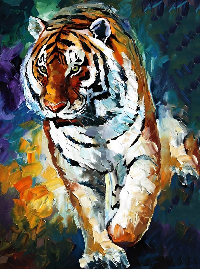 Tiger Ölgemälde Diamond Painting