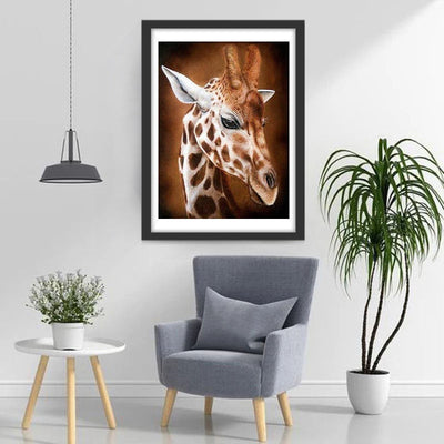 Giraffe Diamond Painting