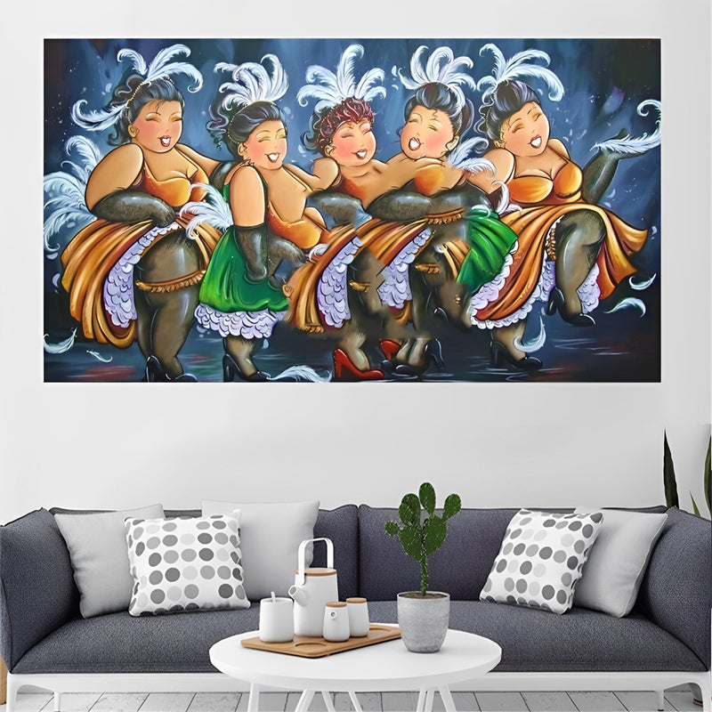 Party von dicken Damen Diamond Painting