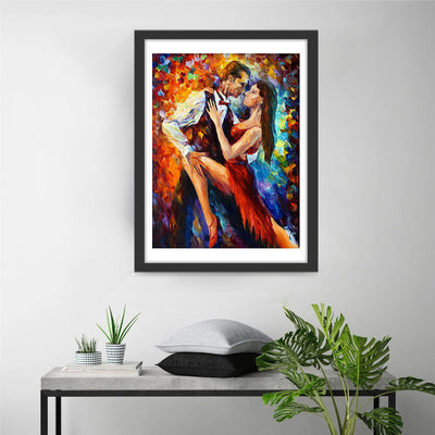 Tango-Tänzerin Diamond Painting