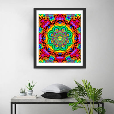 Buntes Mandala Diamond Painting