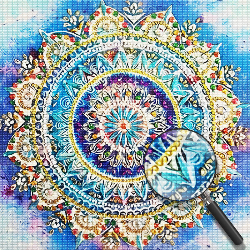 Mandala im thailändischen Stil Diamond Painting