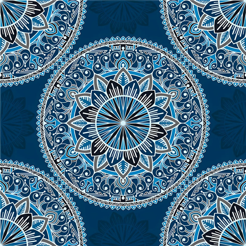 Blaues Mandala Diamond Painting