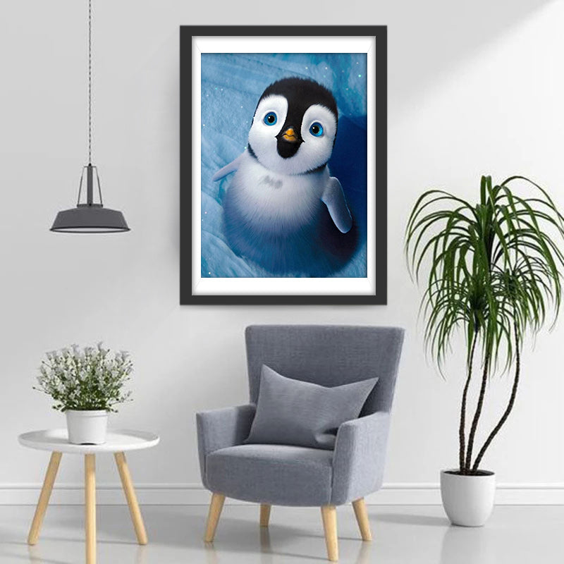 Süßer Pinguin Diamond Painting