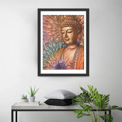 Buddha und Frieden Diamond Painting