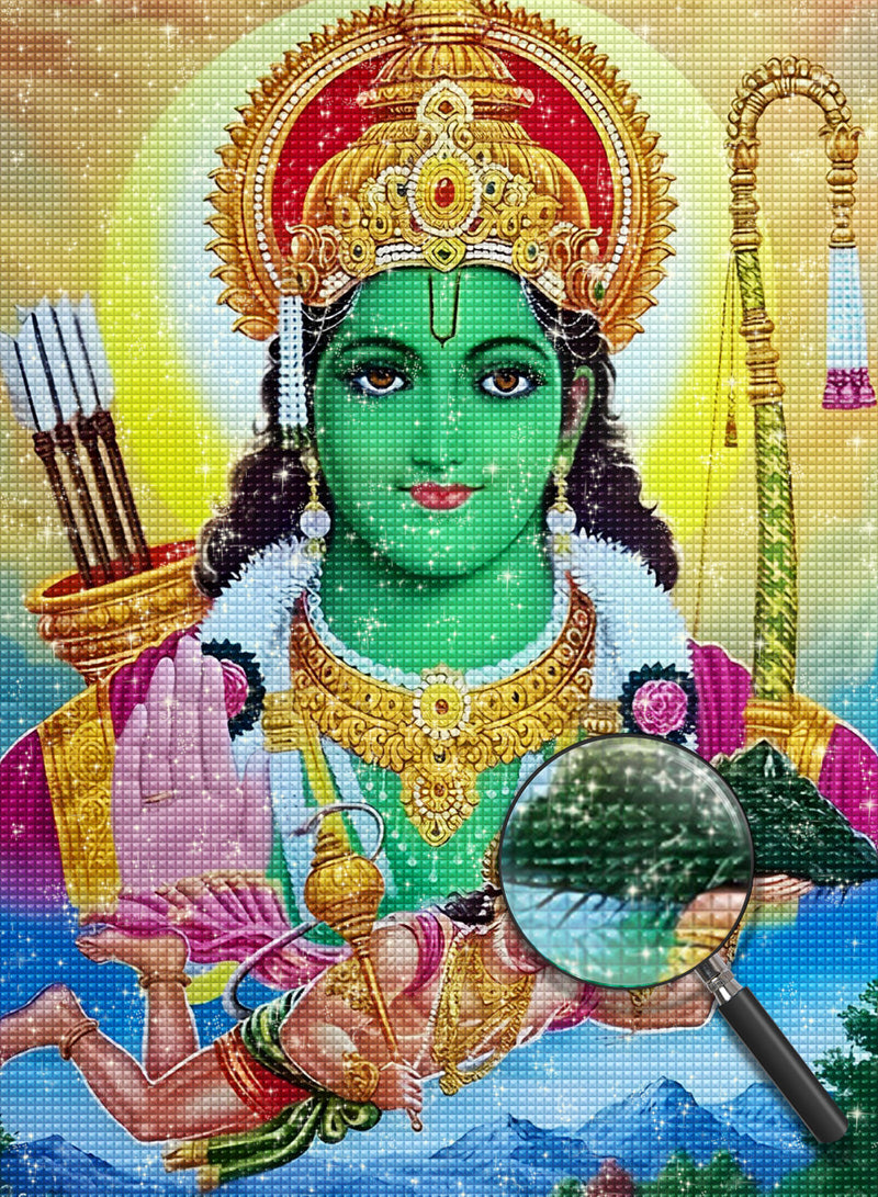 Hinduismus Ramayana Diamond Painting