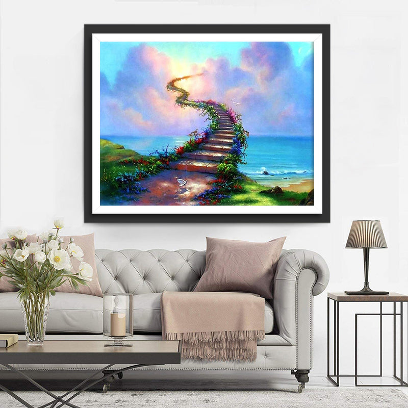 Treppen zum Himmel Diamond Painting