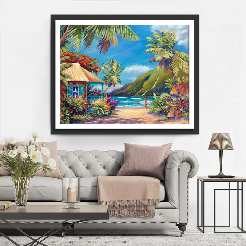 Meer im Sommer Diamond Painting