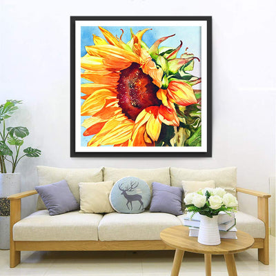 Sonnenblume im Sonnenlicht Diamond Painting