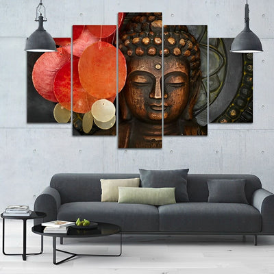 Buddha Diamond Painting 5 teilig