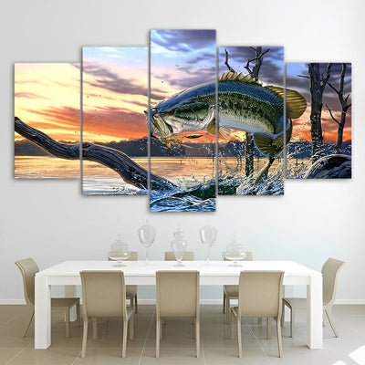 Fisch Diamond Painting 5 teilig