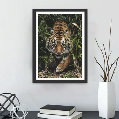 Tiger Gras Diamond Painting