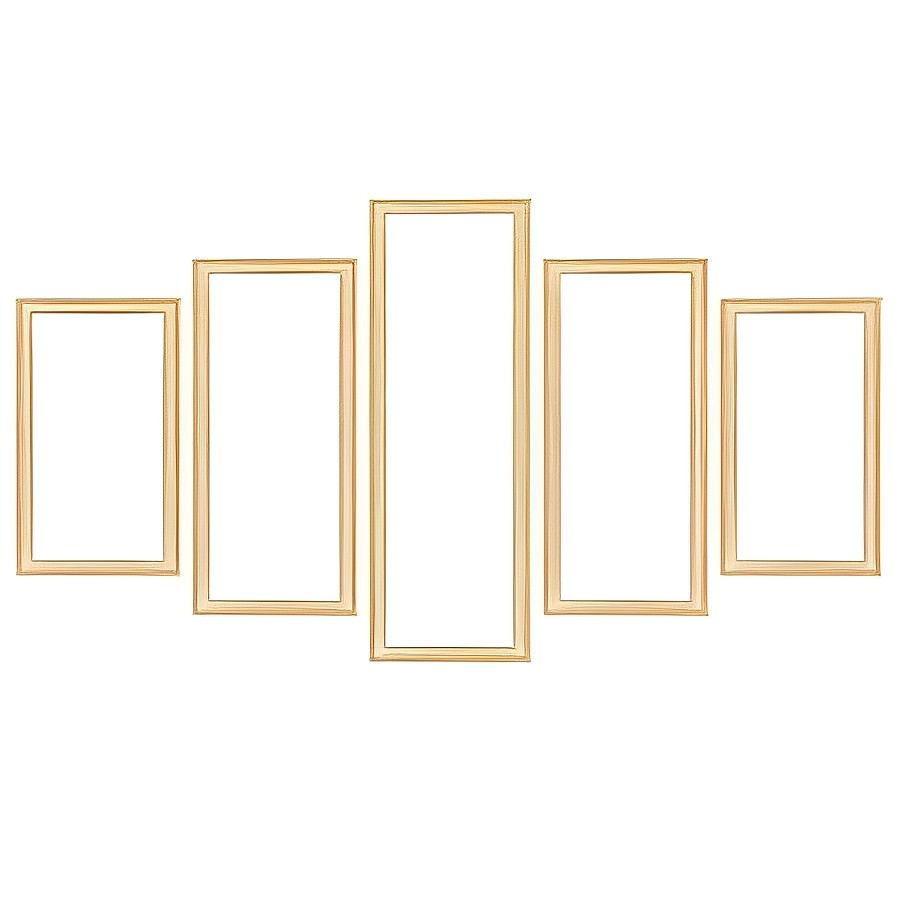 Holzrahmen für Bilder mit 5 Teilen Diamond Painting Zubehör