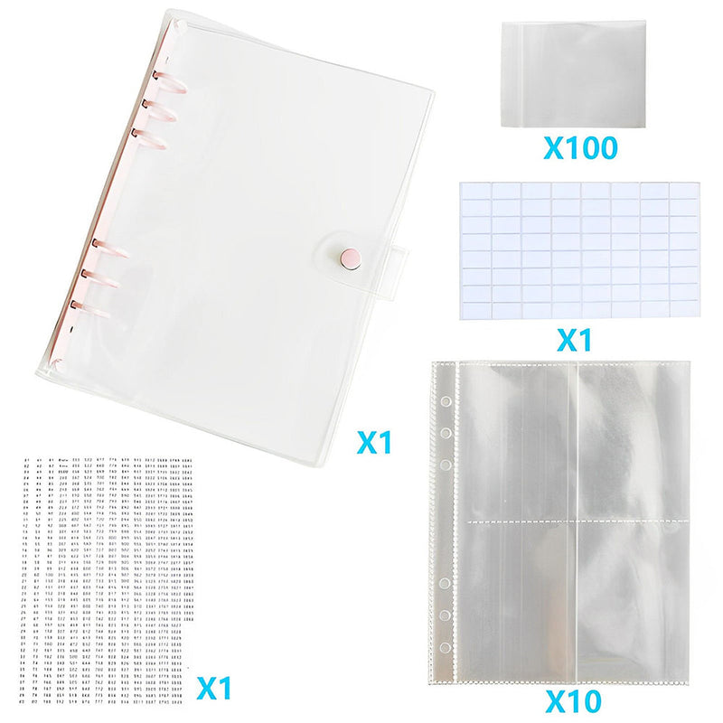 Ringbuch/Aufbewahrungsbuch Set Diamond Painting Zubehör