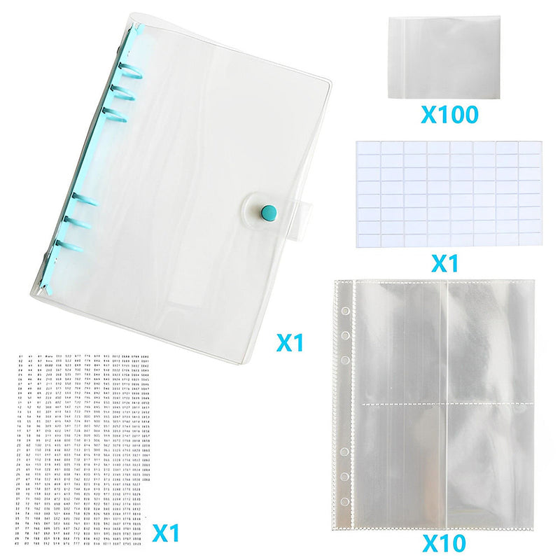 Ringbuch/Aufbewahrungsbuch Set Diamond Painting Zubehör