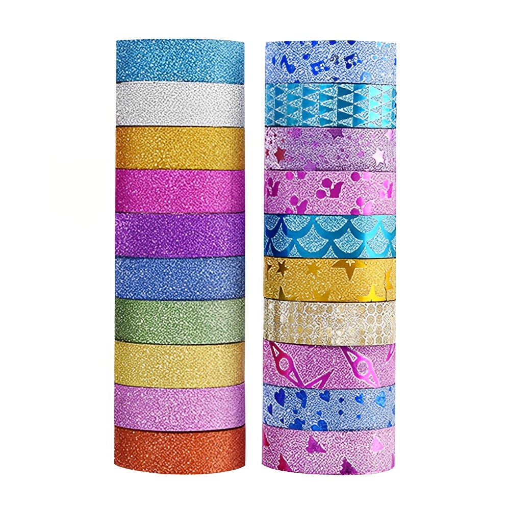 Washi Klebeband Glitzer 10 Stücke 3m*1.5cm Diamond Painting Zubehör