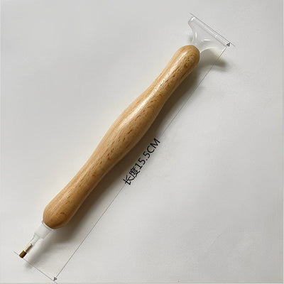 Ergonomischer Stift aus Holz Diamond Painting Zubehör