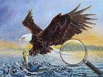 Adler auf dem Meer Diamond Painting
