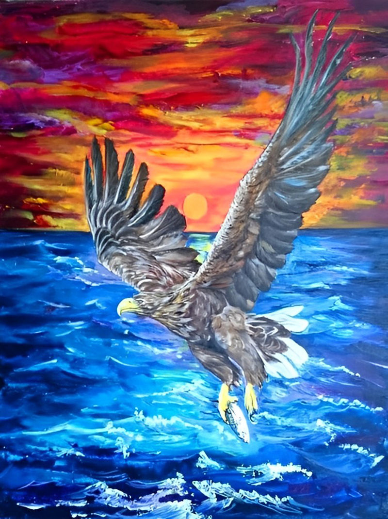 Adler Ölgemälde Diamond Painting