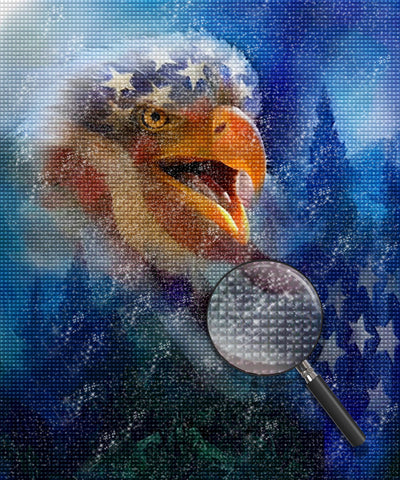 Amerikanischer Adler Diamond Painting