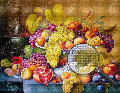 Ausgiebiges Obst Diamond Painting