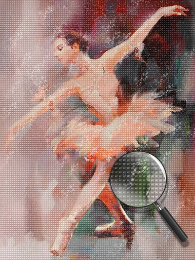 Balletttänzerin Diamond Painting