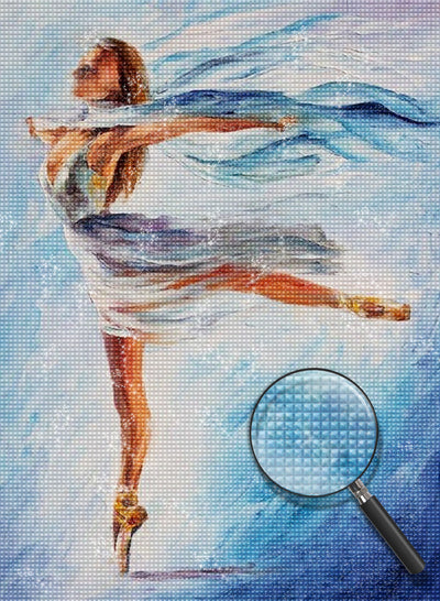 Balletttänzerin Diamond Painting