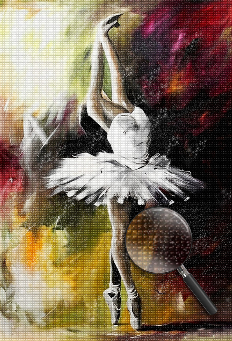 Balletttänzerin Diamond Painting