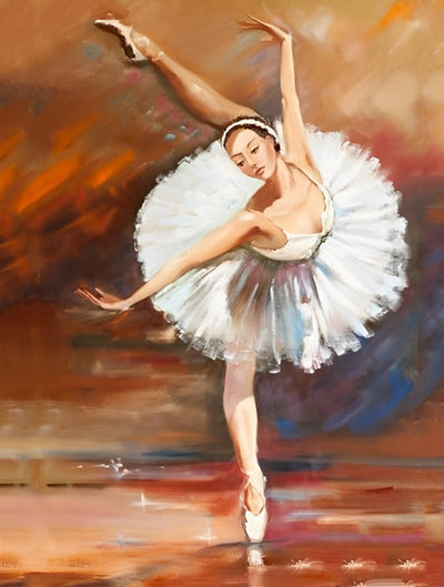 Balletttänzerin Diamond Painting