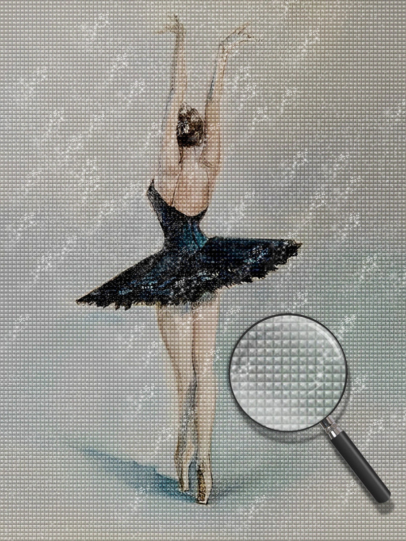 Balletttänzerin Diamond Painting