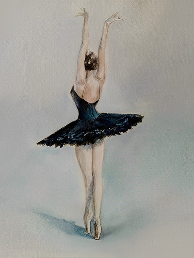 Balletttänzerin Diamond Painting