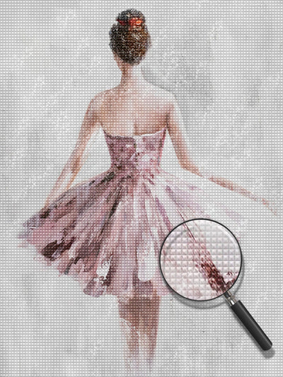 Balletttänzerin Diamond Painting