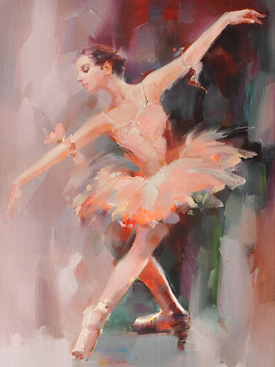 Balletttänzerin Diamond Painting