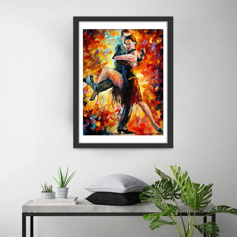 Begeisterter Tango Diamond Painting