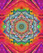 Begeistertes Mandala Diamond Painting