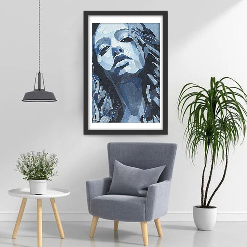 Bild der Dame Diamond Painting