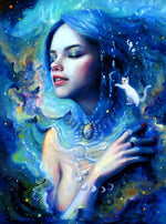 Blaue Elfe Diamond Painting