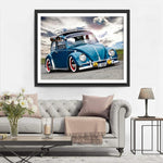 Blauer Käfer Diamond Painting