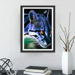 Blauer Tiger Diamond Painting