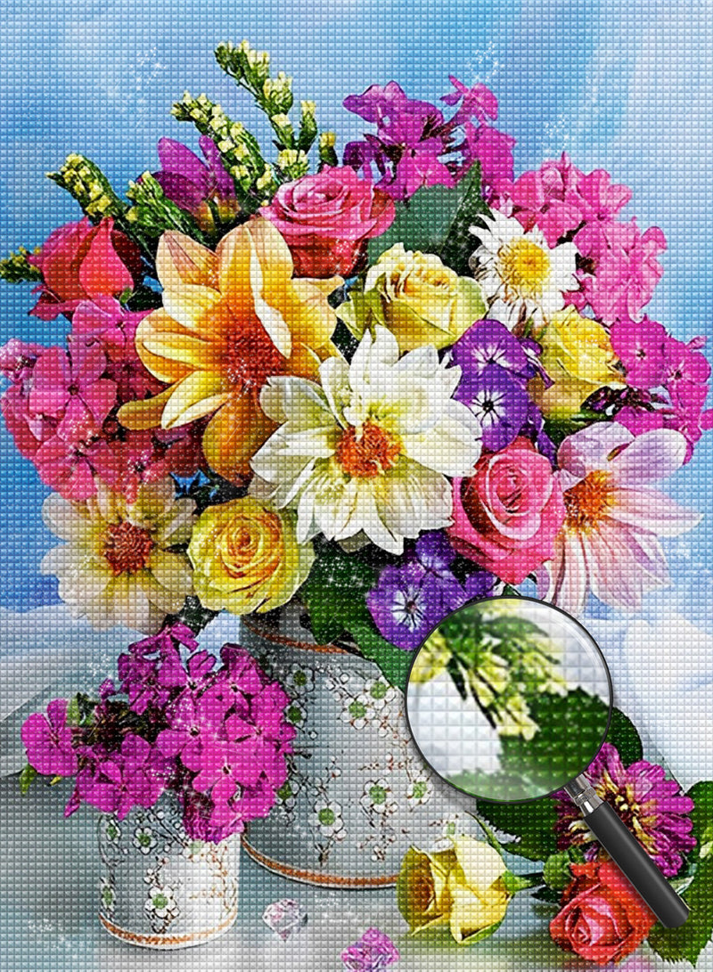 Blumenstrauß Diamond Painting