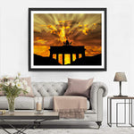 Brandenburger Tor bei Sonnenaufgang Diamond Painting