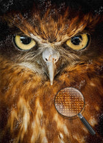 Braune Eule Diamond Painting