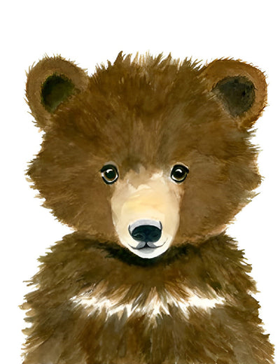 Brauner Cartoon-Bär Diamond Painting