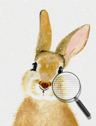 Brauner Hase Diamond Painting