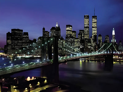 Brooklyn Brücke und Skyline von Manhattan Diamond Painting