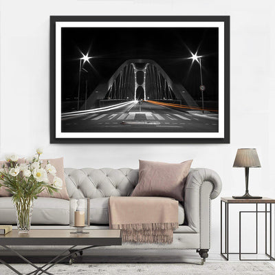 Brücke bei Nacht Diamond Painting