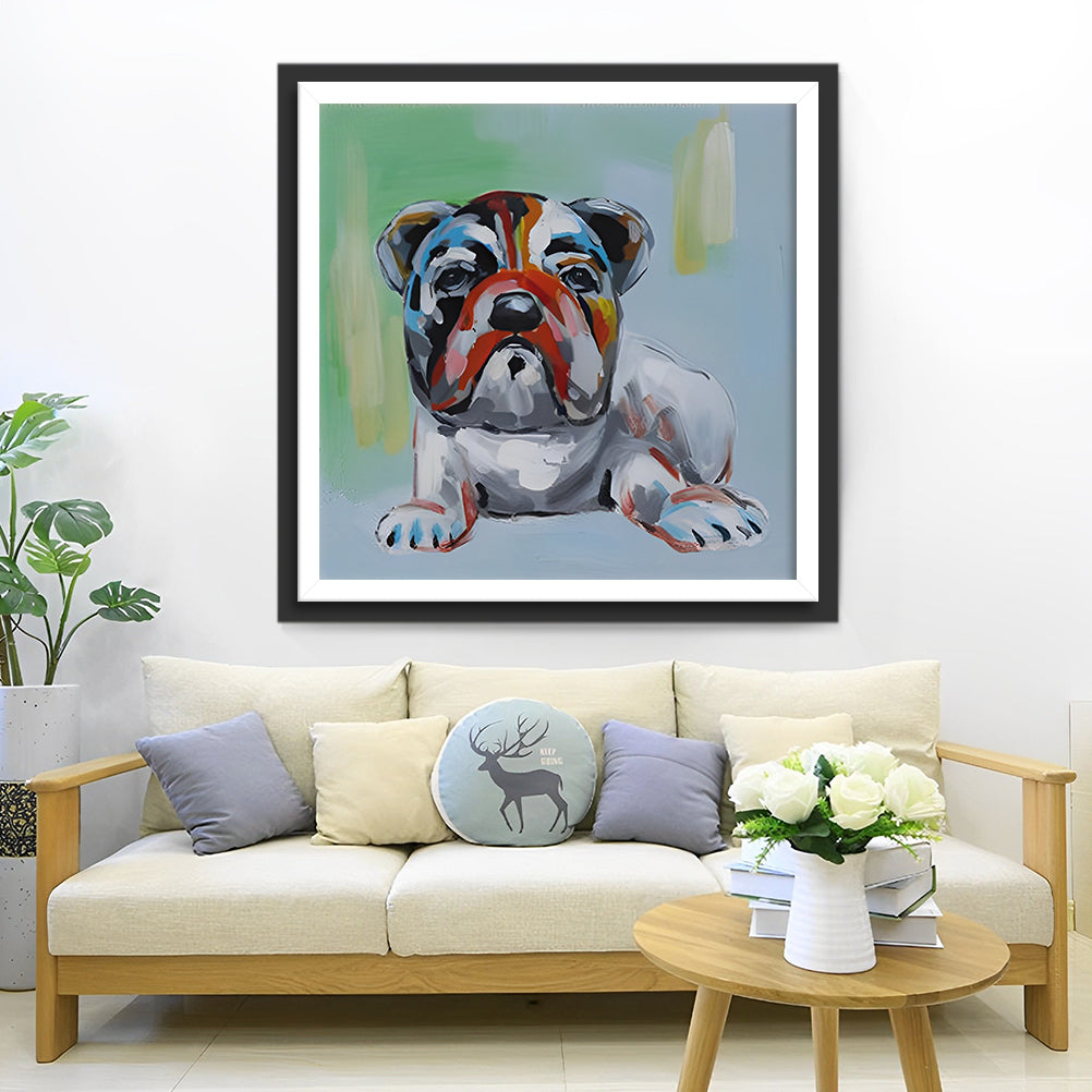 Bulldogge Diamond Painting